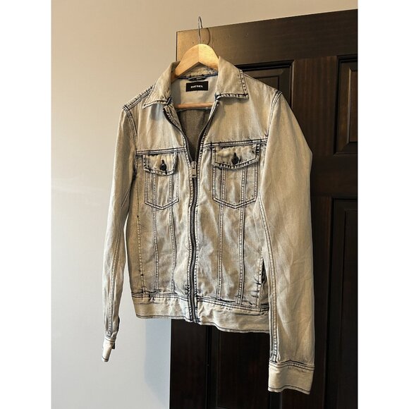 Men's Diesel Jean Jacket - Picture 3 of 8